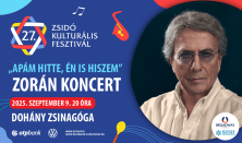 „Apám hitte, én is hiszem” - Zorán koncert